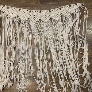 Macrame tapestry